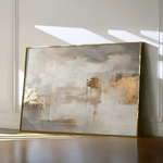 Abstract 465 Canvas Art 18" x 24" / 45 x 60 cm / Black