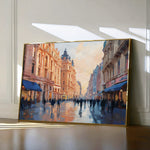 Landscape 465 Canvas Art 18" x 24" / 45 x 60 cm / Black