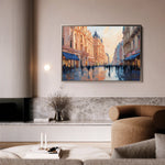 Landscape 465 Canvas Art 18" x 24" / 45 x 60 cm / Black