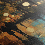 Landscape 466 Canvas Art 18" x 24" / 45 x 60 cm / Black