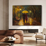 Landscape 467 Canvas Art 18" x 24" / 45 x 60 cm / Black