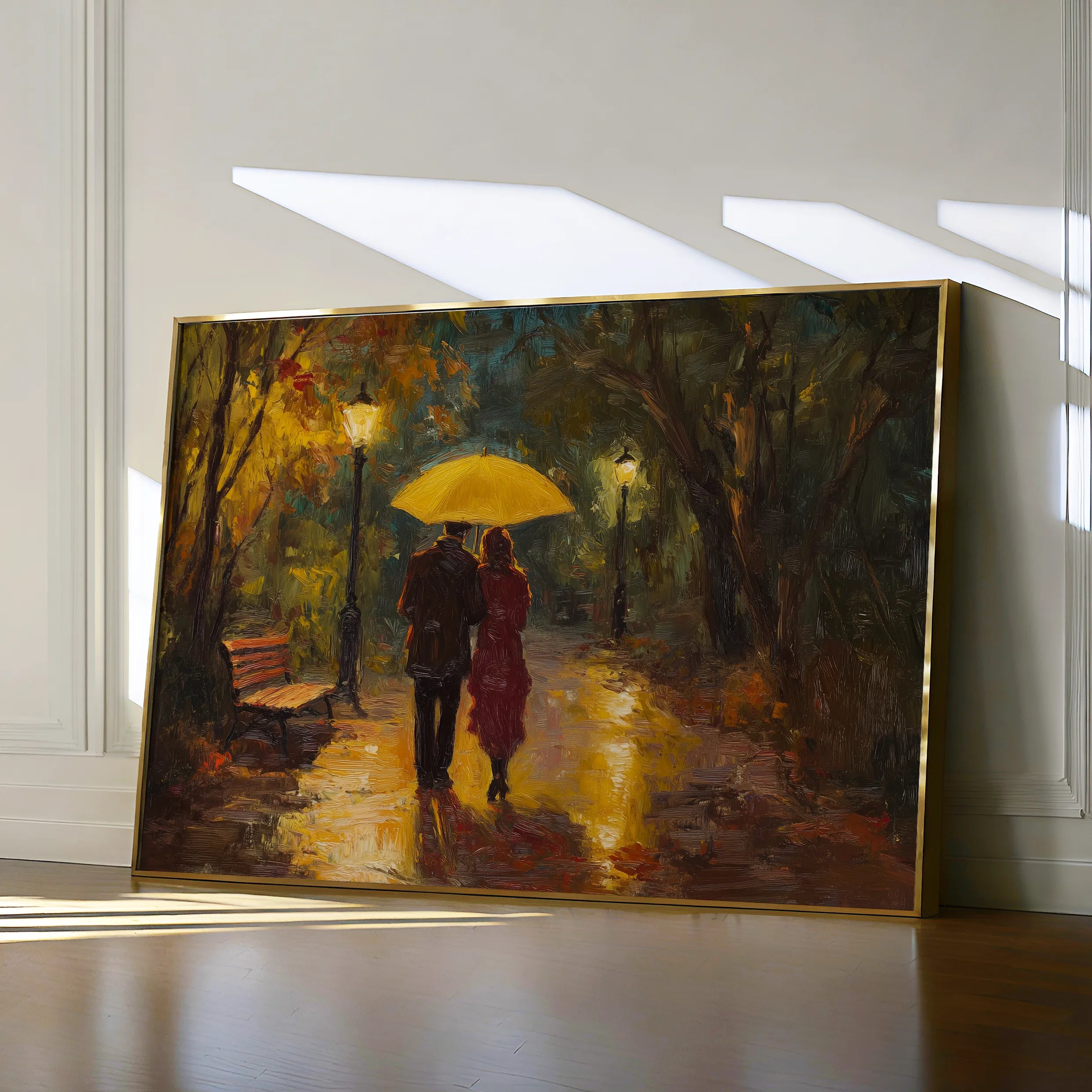 Landscape 467 Canvas Art 18" x 24" / 45 x 60 cm / Black