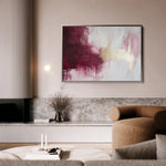 Abstract 468 Canvas Art 18" x 24" / 45 x 60 cm / Black