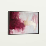 Abstract 468 Canvas Art 18" x 24" / 45 x 60 cm / Black