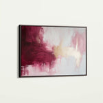 Abstract 468 Canvas Art 60 x 40 cm / Black