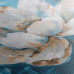 Floral 468 Canvas Art 18" x 24" / 45 x 60 cm / Black