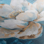 Floral 468 Canvas Art 60 x 40 cm / Black