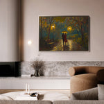 Landscape 468 Canvas Art 18" x 24" / 45 x 60 cm / Black