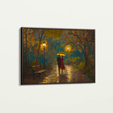 Landscape 468 Canvas Art 18" x 24" / 45 x 60 cm / Black