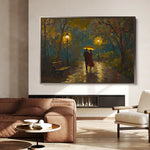 Landscape 468 Canvas Art 60 x 40 cm / Black