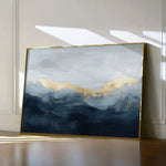 Abstract 469 Canvas Art 18" x 24" / 45 x 60 cm / Black