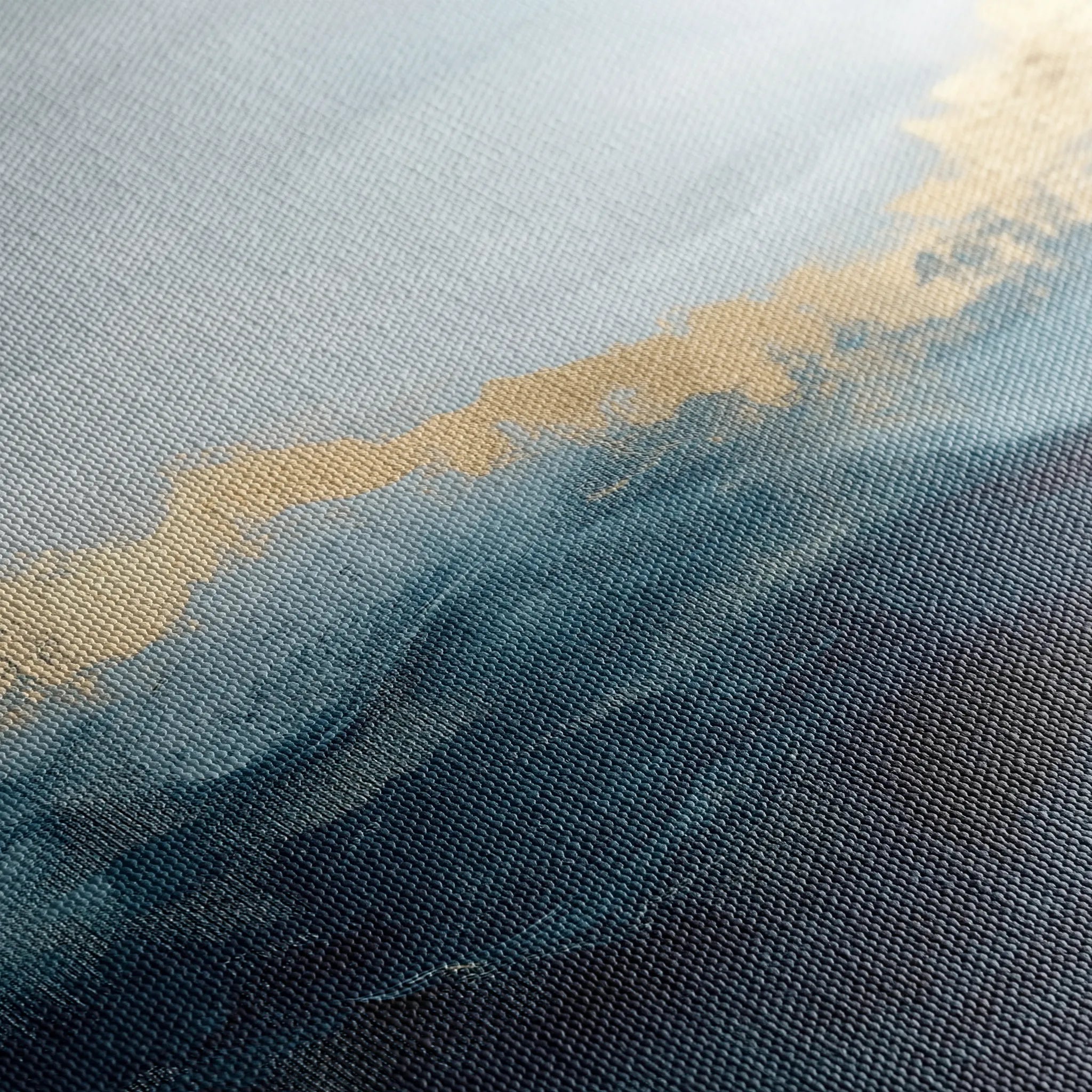Abstract 469 Canvas Art 18" x 24" / 45 x 60 cm / Black