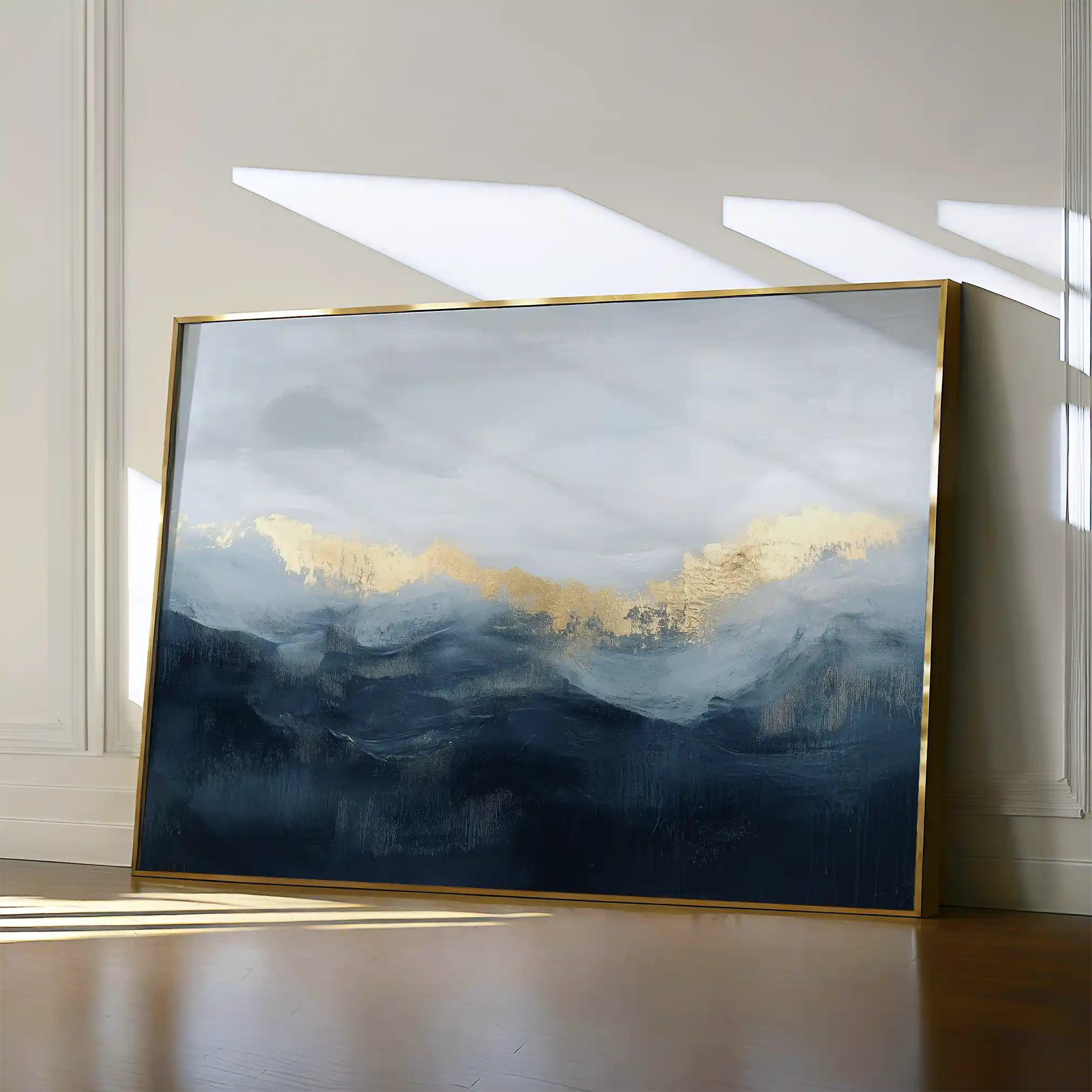 Abstract 469 Canvas Art 60 x 40 cm / Black