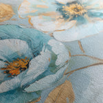 Floral 469 Canvas Art 18" x 24" / 45 x 60 cm / Black