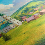 Landscape 470 Canvas Art 18" x 24" / 45 x 60 cm / Black