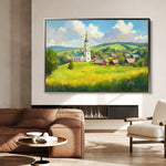 Landscape 470 Canvas Art 60 x 40 cm / Black