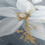 Floral 471 Canvas Art 18" x 24" / 45 x 60 cm / Black