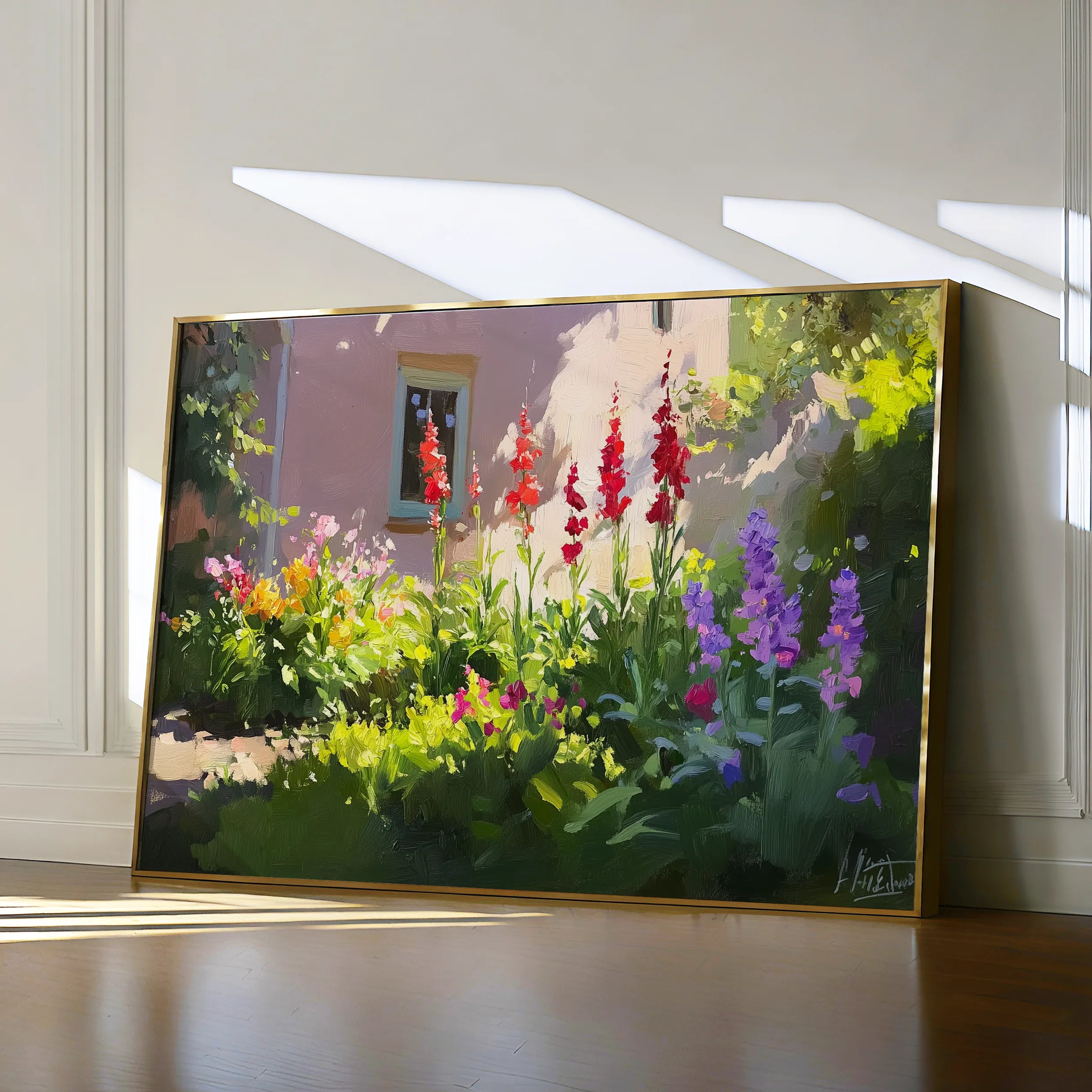 Landscape 471 Canvas Art 18" x 24" / 45 x 60 cm / Black