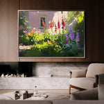 Landscape 471 Canvas Art 18" x 24" / 45 x 60 cm / Black