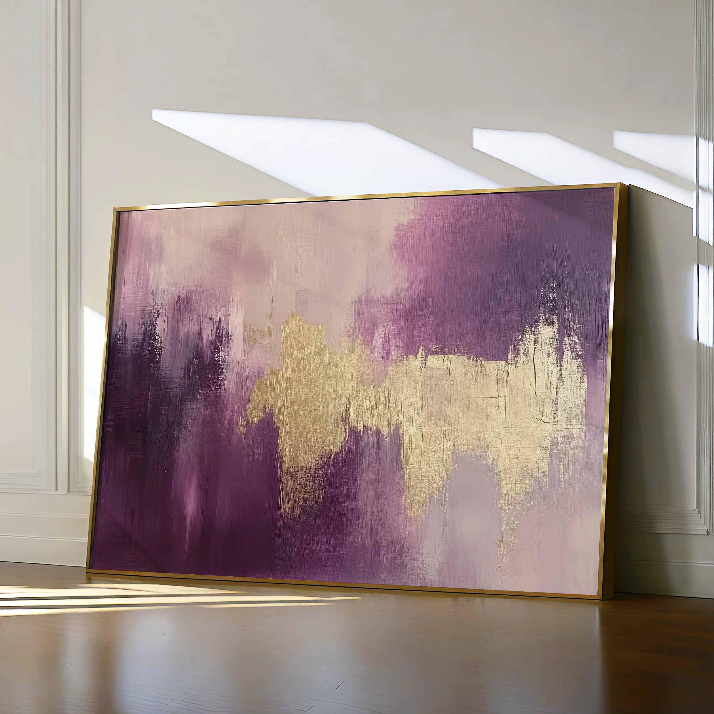 Abstract 472 Canvas Art 18" x 24" / 45 x 60 cm / Black