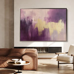 Abstract 472 Canvas Art 18" x 24" / 45 x 60 cm / Black