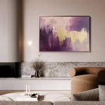 Abstract 472 Canvas Art 18" x 24" / 45 x 60 cm / Black