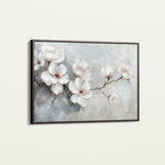 Floral 472 Canvas Art 18" x 24" / 45 x 60 cm / Black