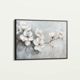 Floral 472 Canvas Art 18" x 24" / 45 x 60 cm / Black