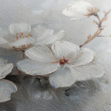 Floral 472 Canvas Art 18" x 24" / 45 x 60 cm / Black