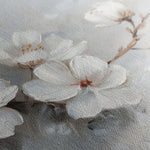 Floral 472 Canvas Art 60 x 40 cm / Black