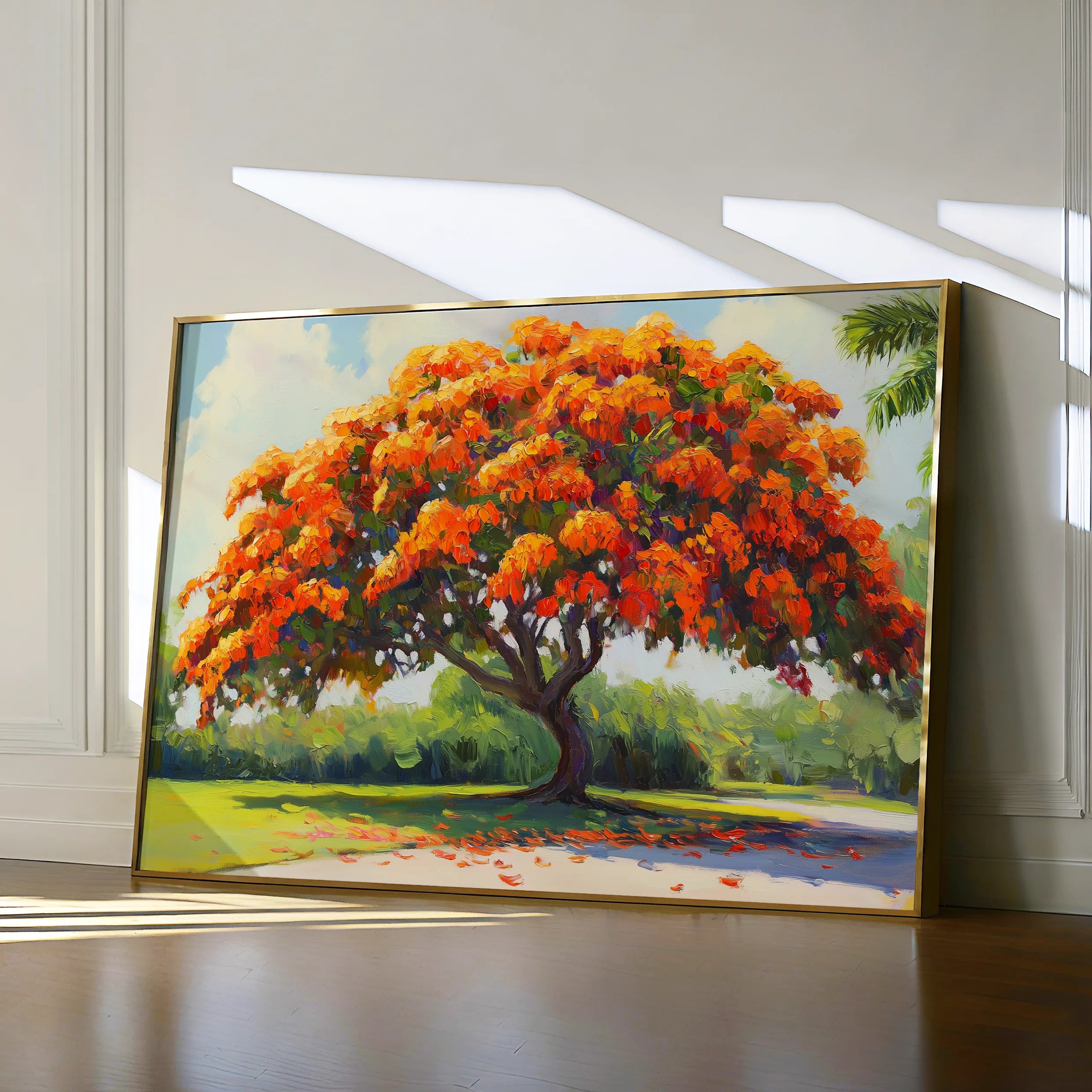 Landscape 472 Canvas Art 18" x 24" / 45 x 60 cm / Black