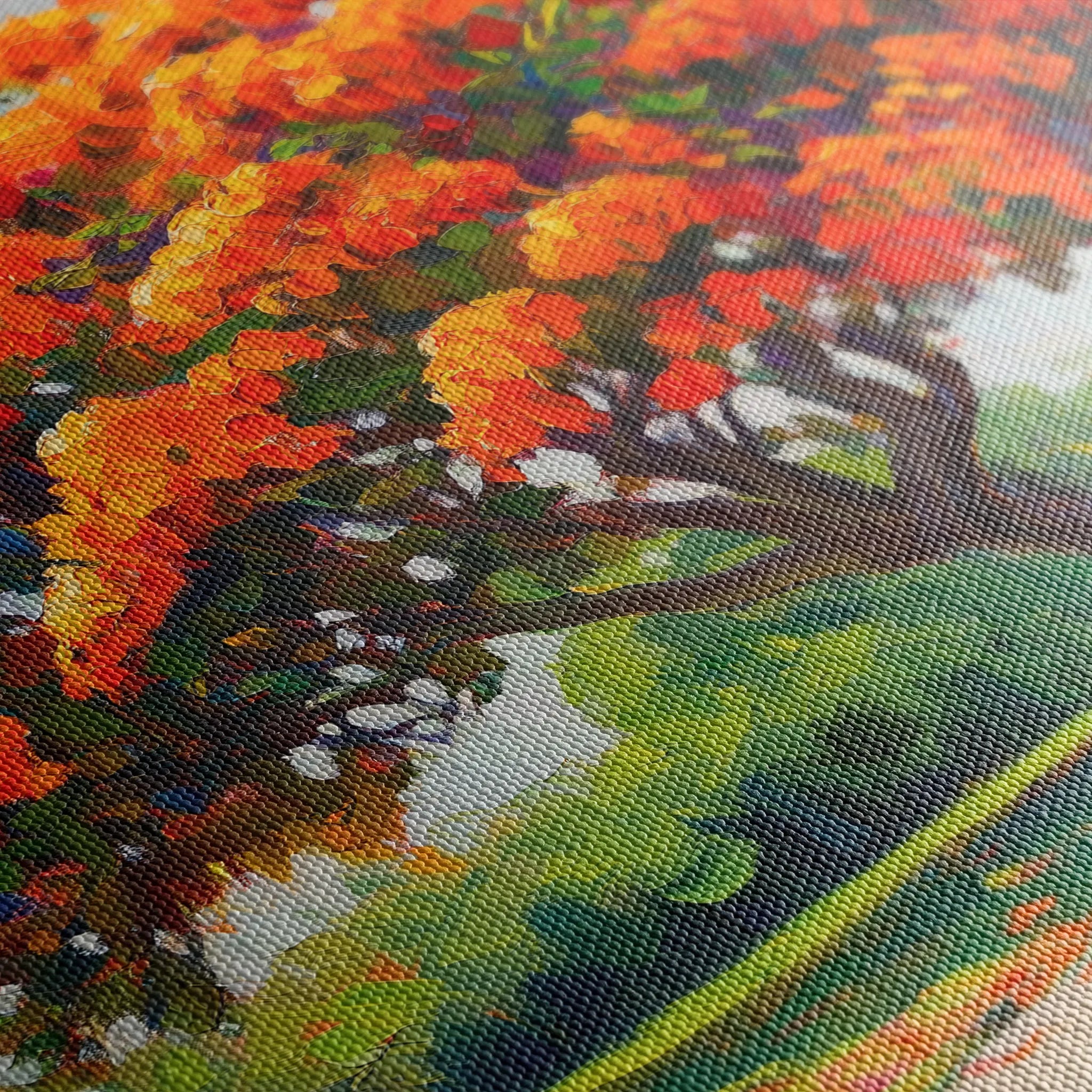 Landscape 472 Canvas Art 18" x 24" / 45 x 60 cm / Black