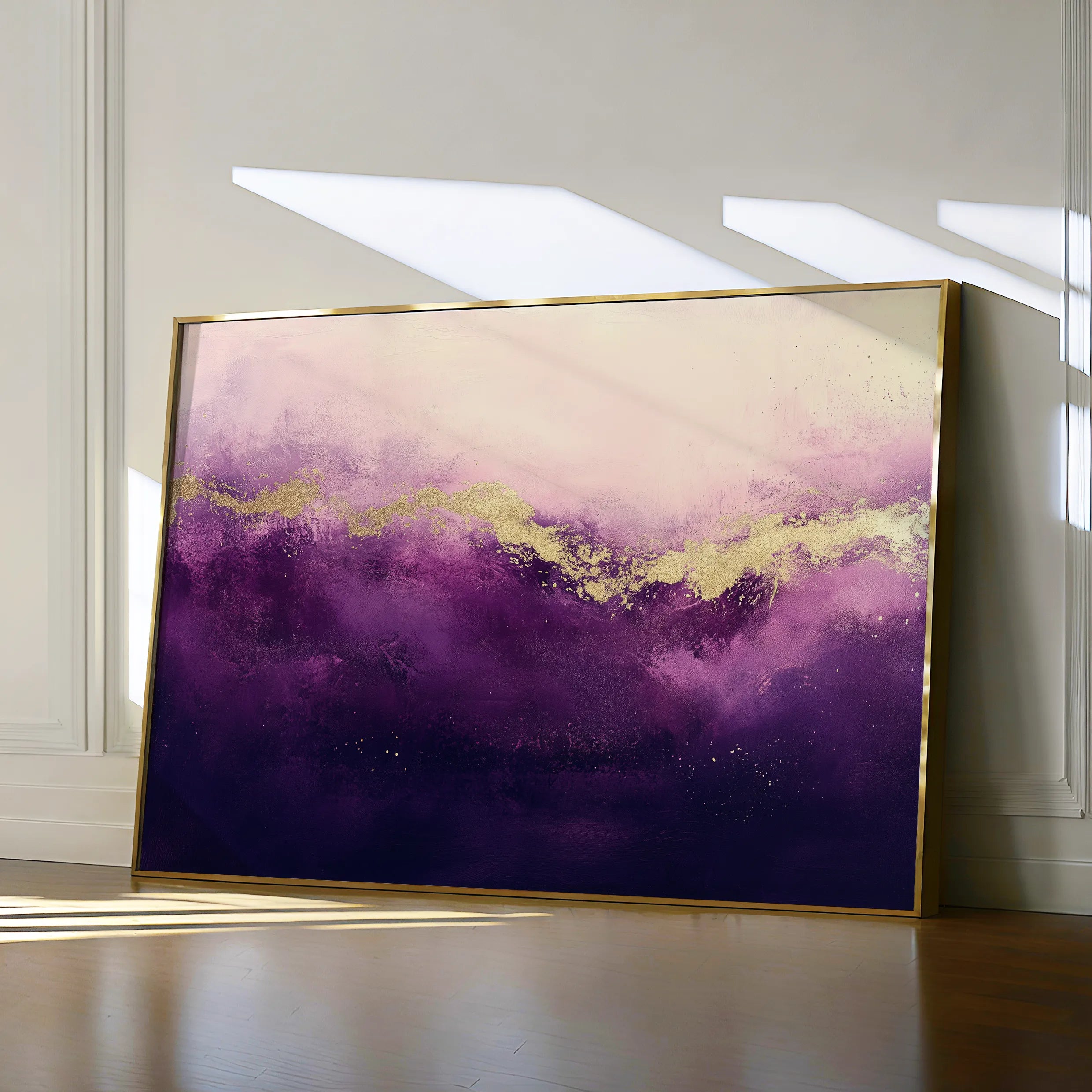 Abstract 473 Canvas Art 18" x 24" / 45 x 60 cm / Black