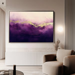 Abstract 473 Canvas Art 18" x 24" / 45 x 60 cm / Black