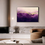 Abstract 473 Canvas Art 18" x 24" / 45 x 60 cm / Black