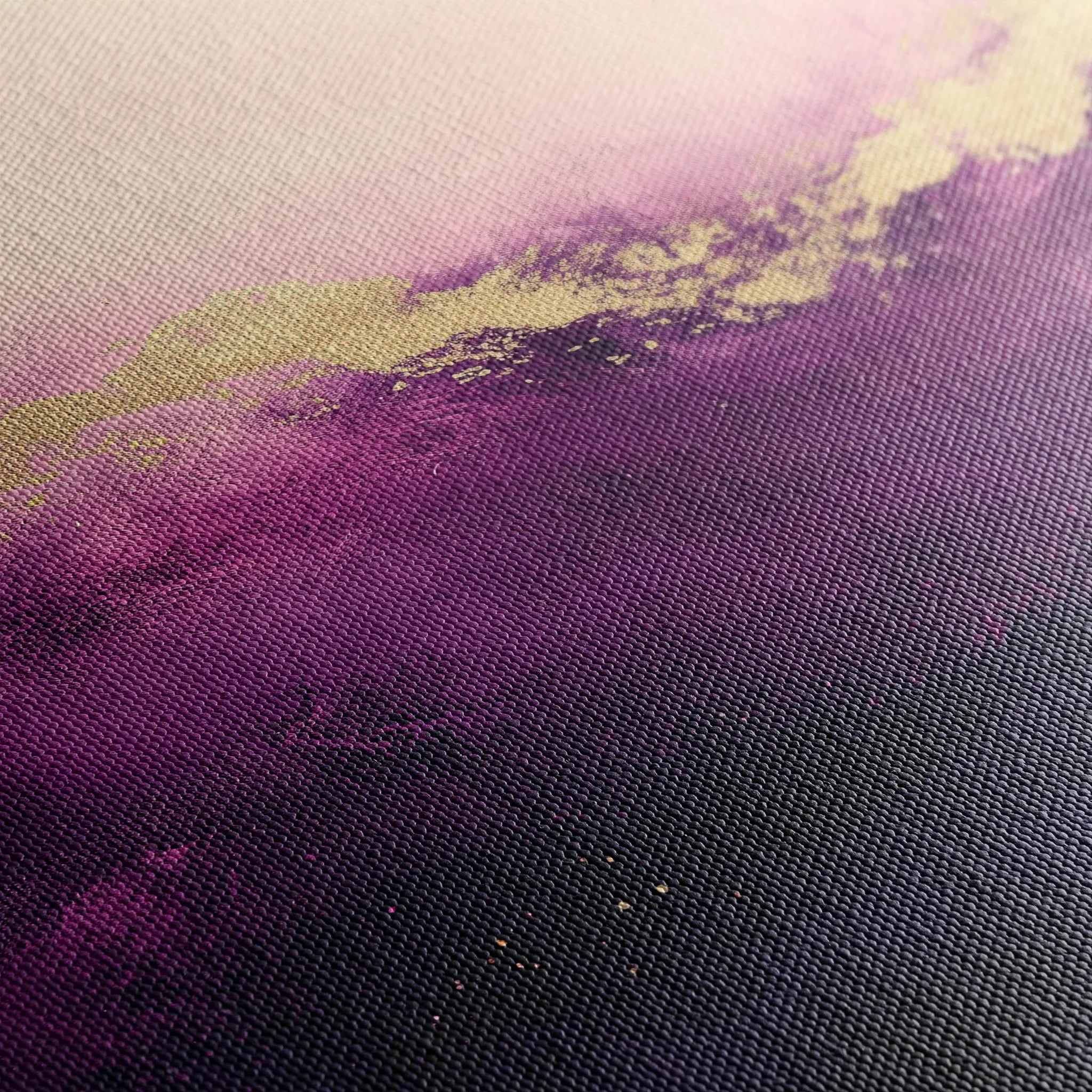 Abstract 473 Canvas Art 18" x 24" / 45 x 60 cm / Black