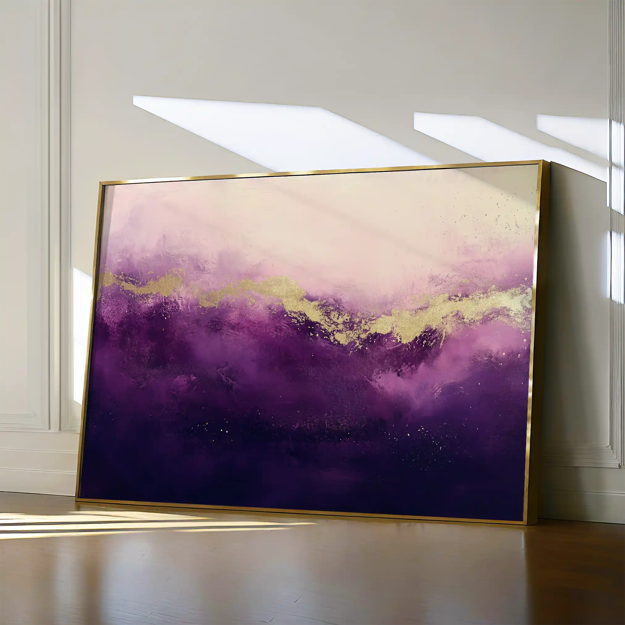 Abstract 473 Canvas Art 60 x 40 cm / Black
