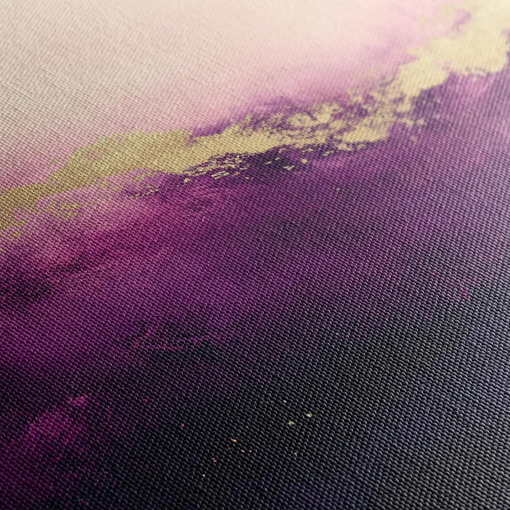 Abstract 473 Canvas Art 60 x 40 cm / Black