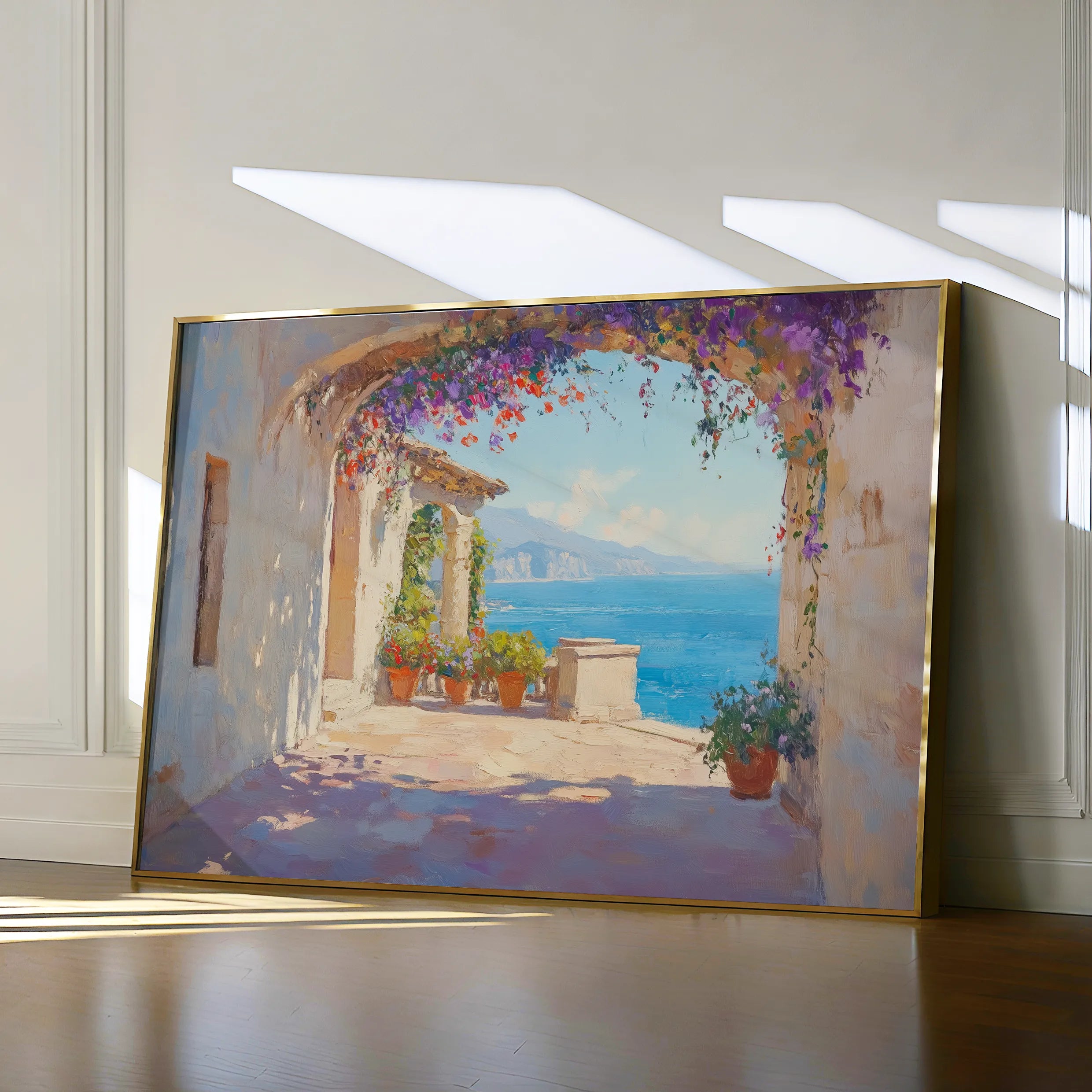 Landscape 473 Canvas Art 18" x 24" / 45 x 60 cm / Black