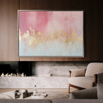 Abstract 474 Canvas Art 18" x 24" / 45 x 60 cm / Black