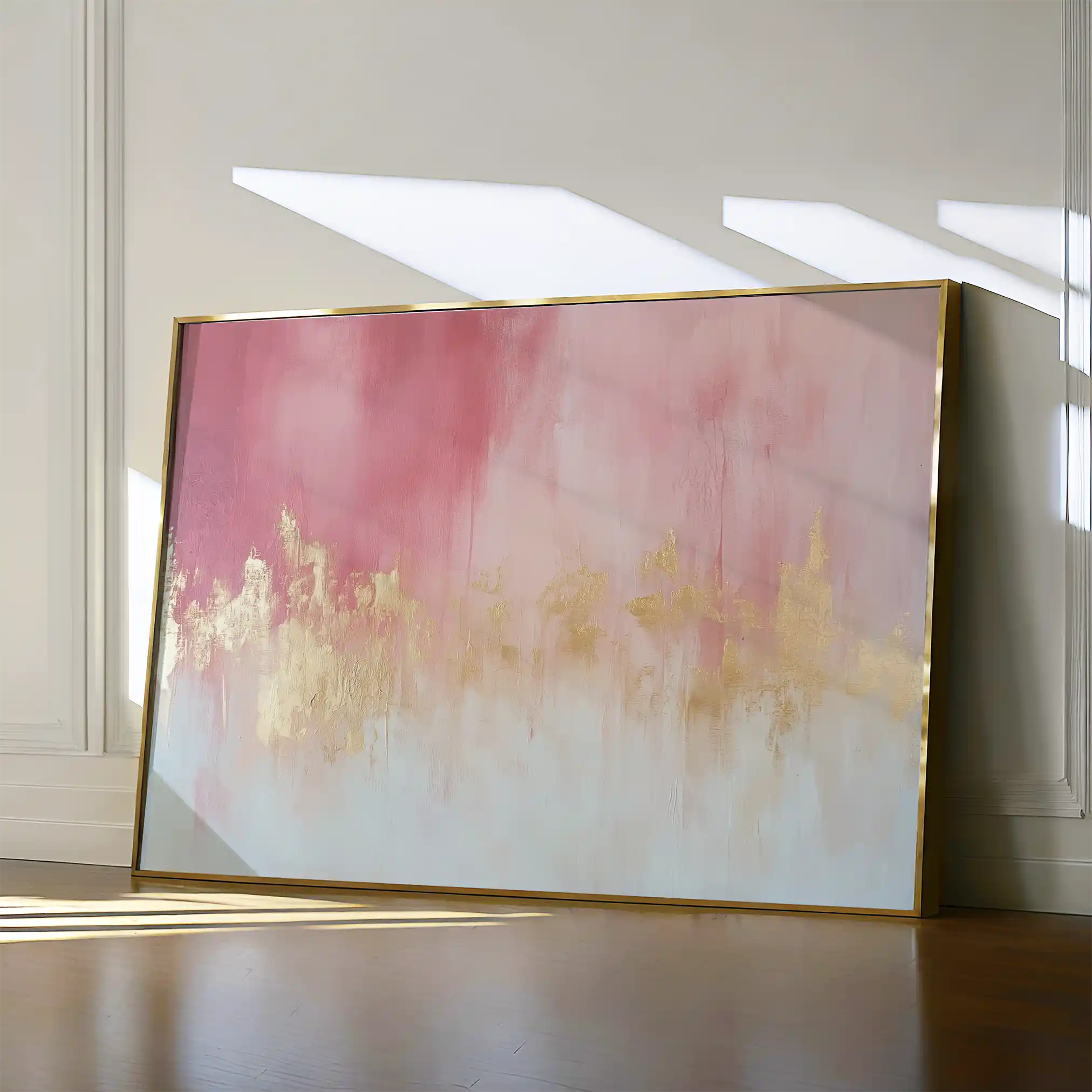 Abstract 474 Canvas Art 60 x 40 cm / Black