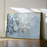Floral 474 Canvas Art 18" x 24" / 45 x 60 cm / Black