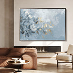 Floral 474 Canvas Art 18" x 24" / 45 x 60 cm / Black