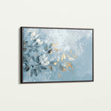Floral 474 Canvas Art 18" x 24" / 45 x 60 cm / Black