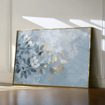 Floral 474 Canvas Art 60 x 40 cm / Black