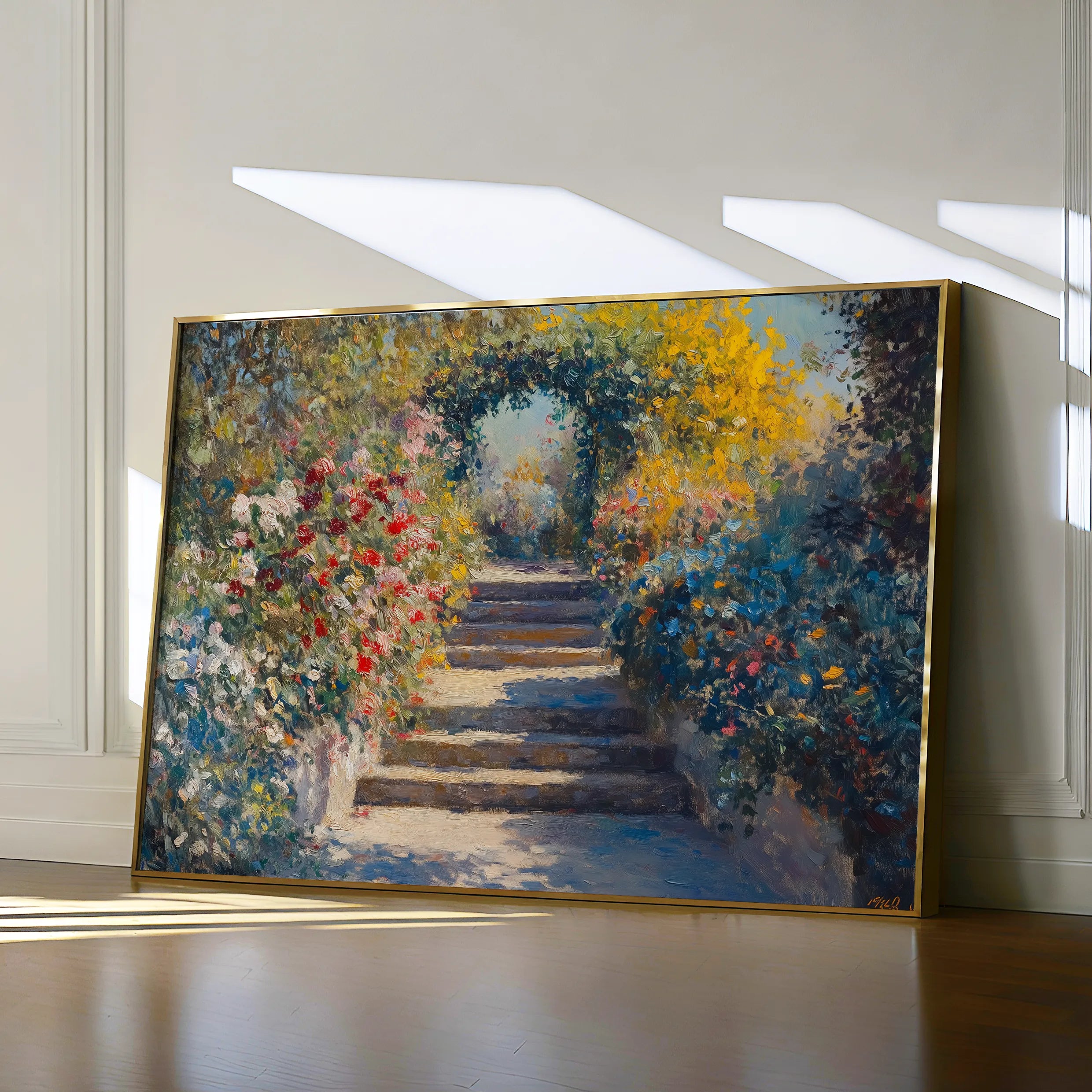 Landscape 474 Canvas Art 18" x 24" / 45 x 60 cm / Black