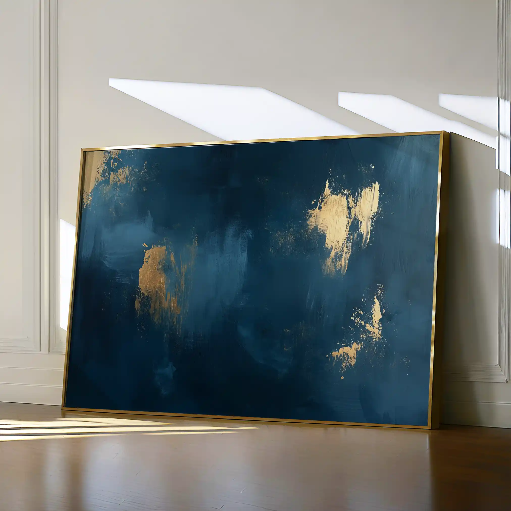 Abstract 475 Canvas Art 60 x 40 cm / Black