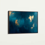 Abstract 475 Canvas Art 60 x 40 cm / Black