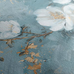 Floral 475 Canvas Art 18" x 24" / 45 x 60 cm / Black