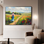 Landscape 475 Canvas Art 18" x 24" / 45 x 60 cm / Black